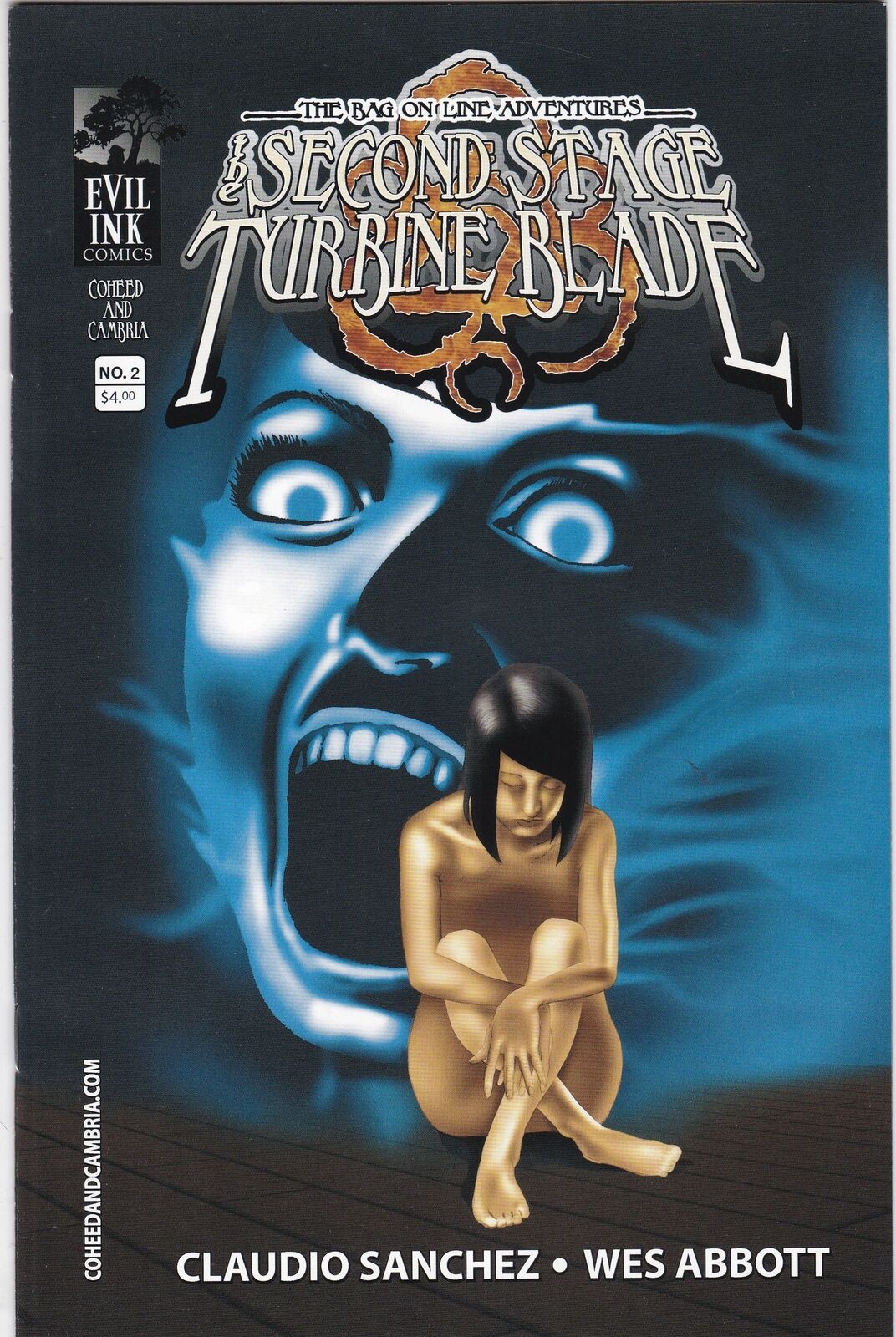 THE SECOND STAGE TURBINE BLADE #2 NM- ARMORY WARS EVIL INK COMICS SCARCE