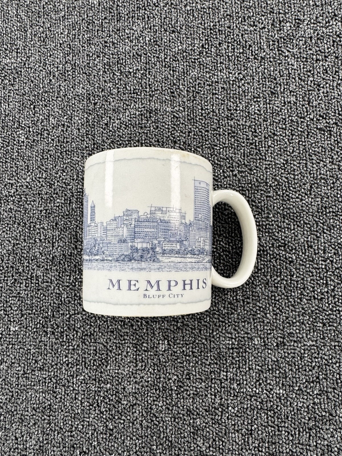 Starbucks Memphis Bluff City Coffee Mug 18 oz 2007 City Skyline Collectible Starbucks Memphis Bluff City Coffee Mug 18 oz 2007 City Skyline Collectible