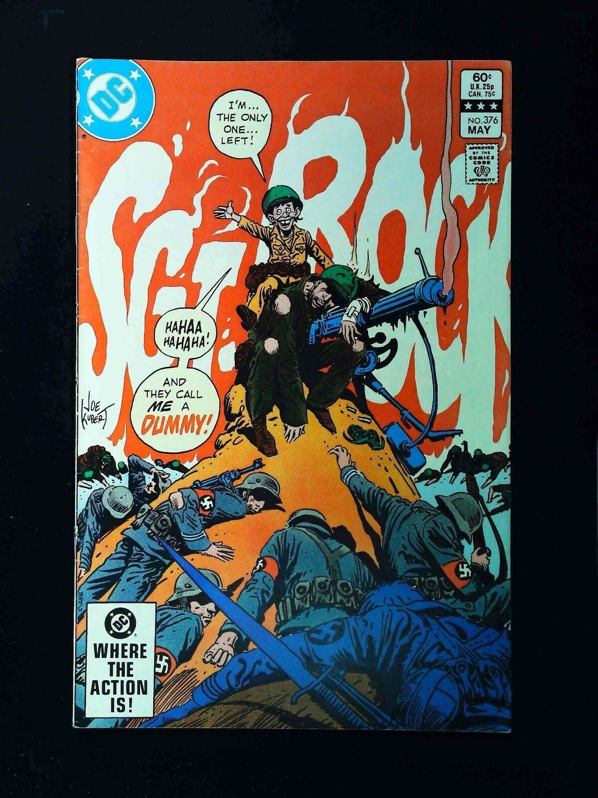 Sgt. Rock #376  Dc Comics 1983 Fn+