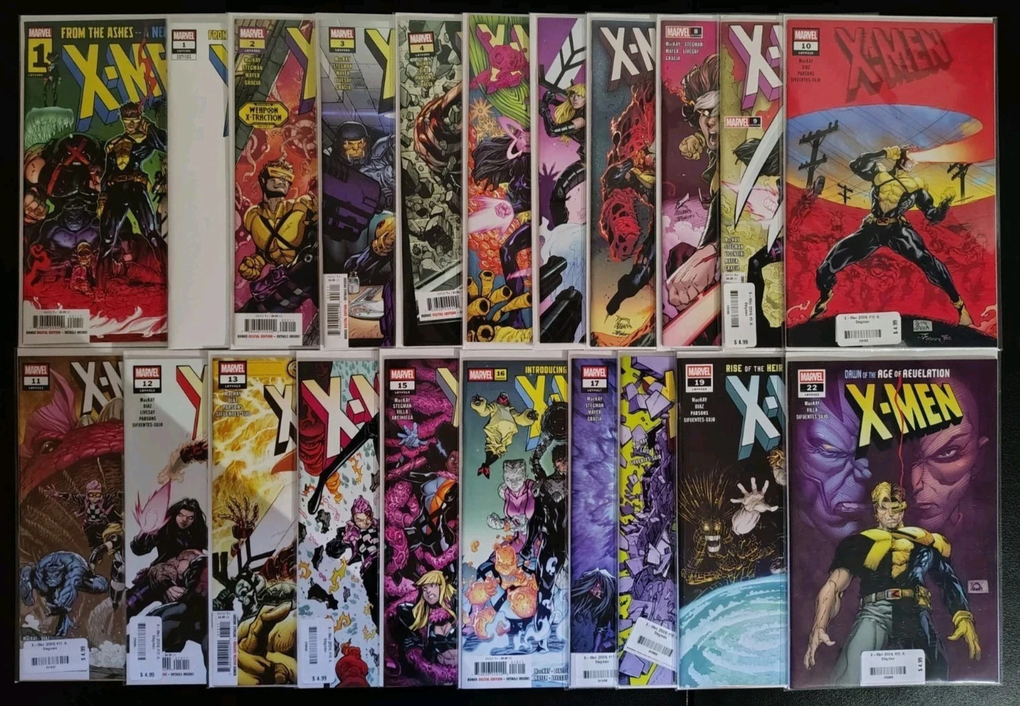 X-Men 2024 - 2026 McKay # 1 - 32 & Annual Lot Of 33 Marvel Comics X-Men 2024 - 2026 McKay # 1 - 32 & Annual Lot Of 33 Marvel Comics