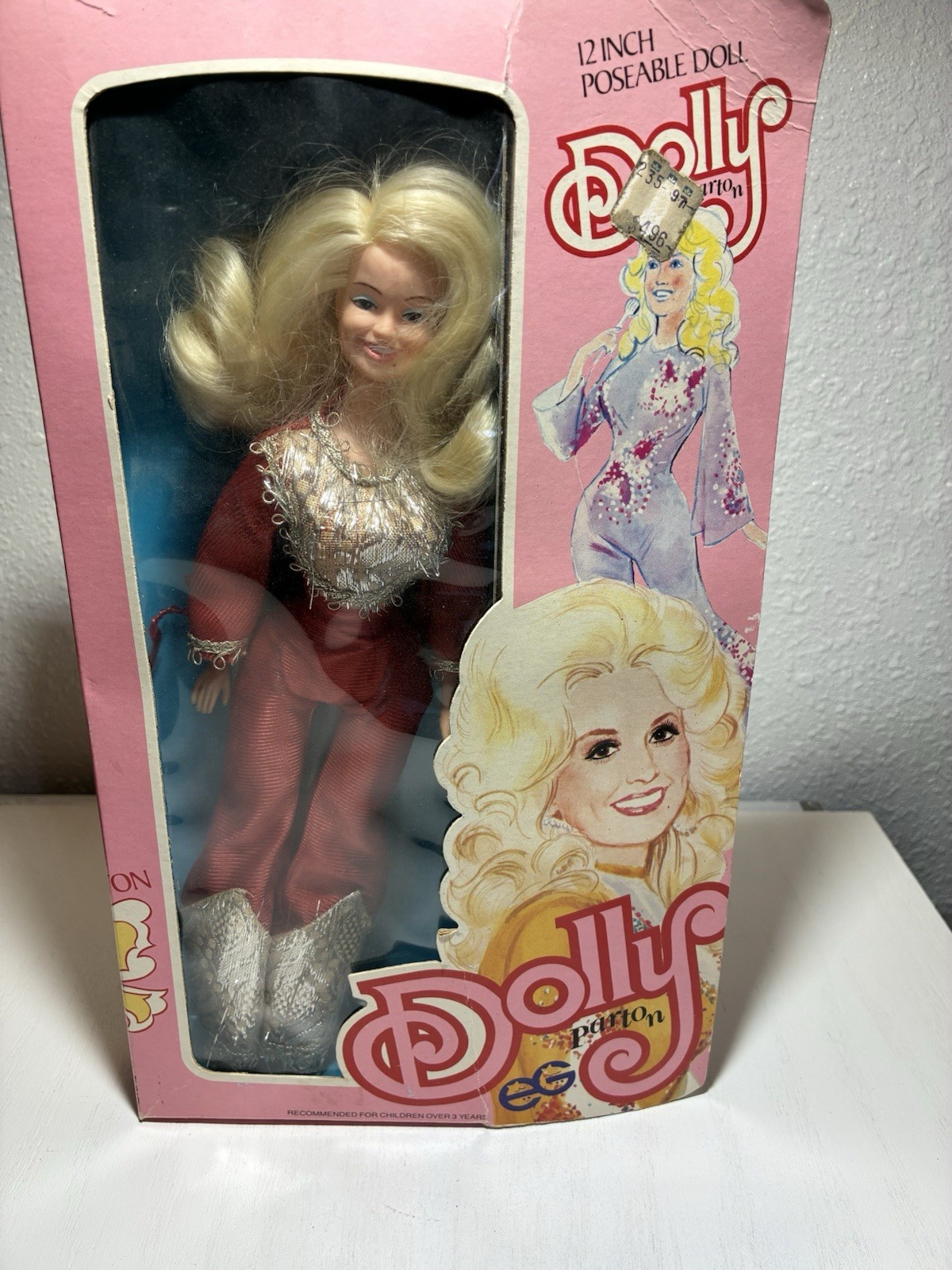 Vintage 1978 Goldberger Dolly Parton 12 Inch Doll In Box Vintage 1978 Goldberger Dolly Parton 12 Inch Doll In Box