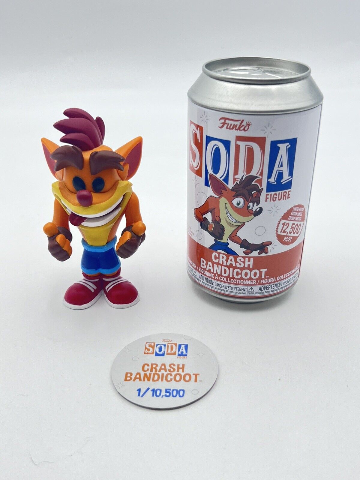 Funko Vinyl Soda: Crash Bandicoot - Crash Bandicoot 1/10,500