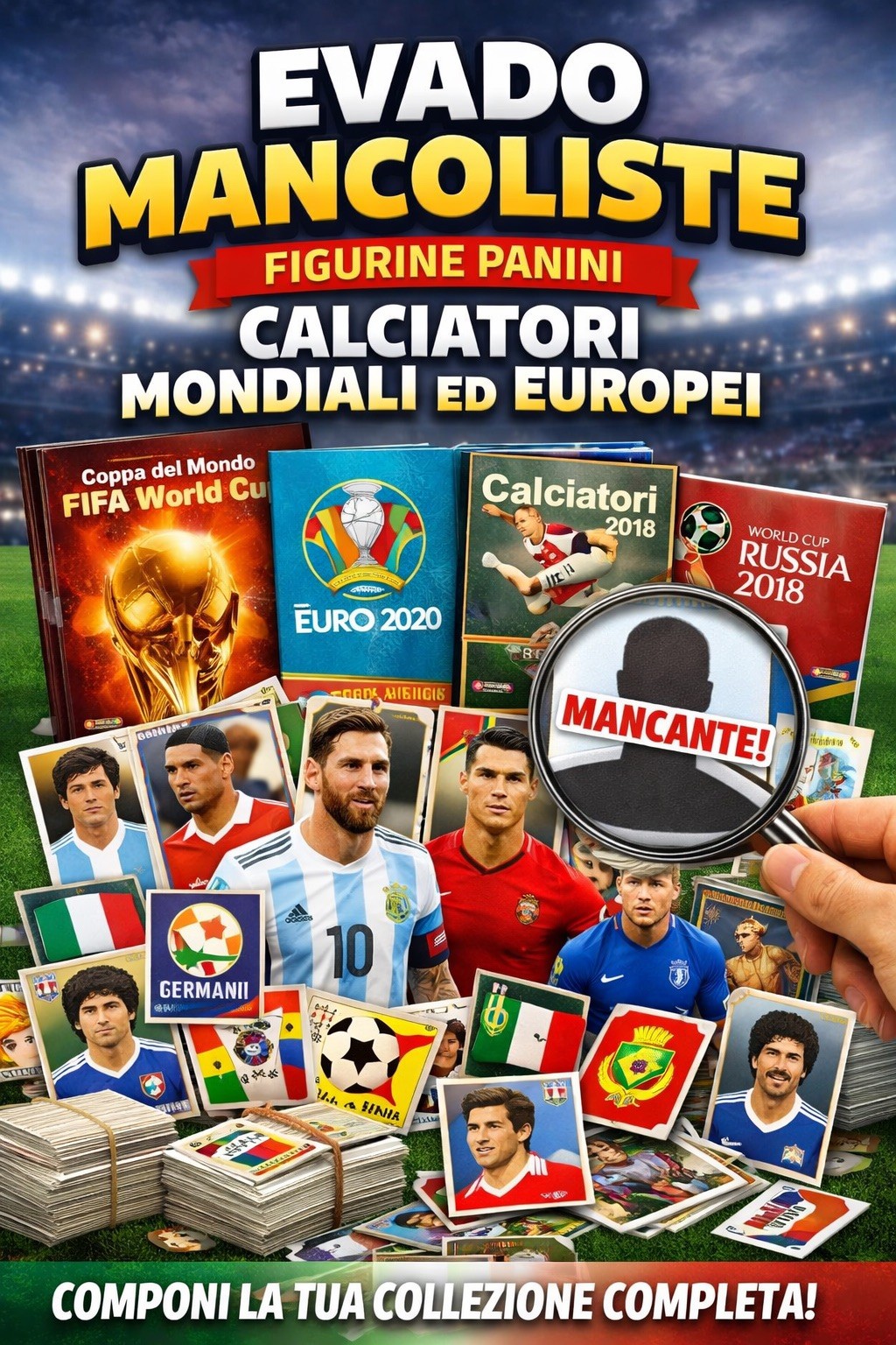 Evado Mancolista album footballer figurines 2019 2020 sandwiches new with velina Evado Mancolista album footballer figurines 2019 2020 sandwiches new with velina