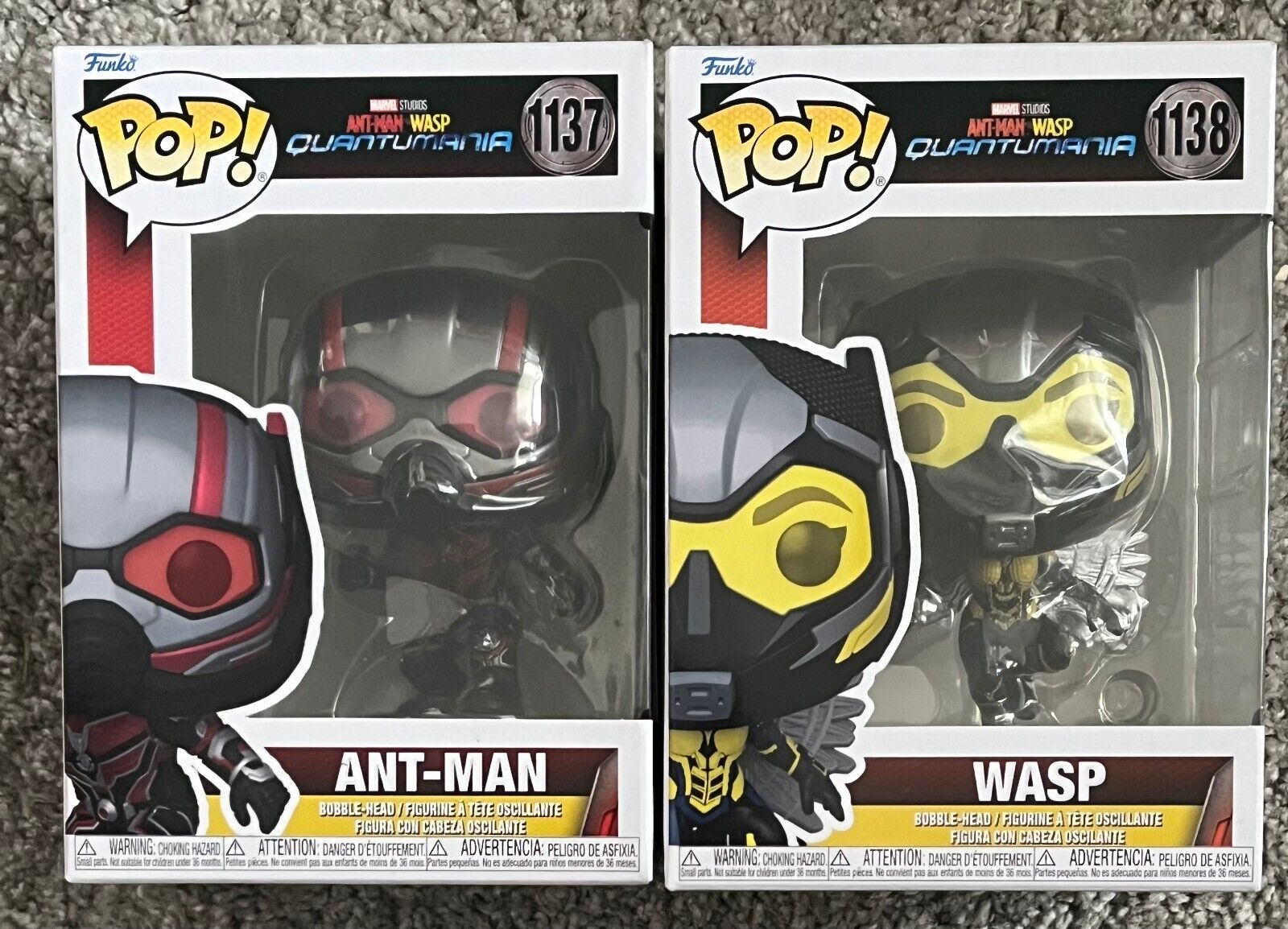 Funko Pop Marvel - ANT-MAN AND THE WASP: QUANTUMANIA 2-PACK BUNDLE