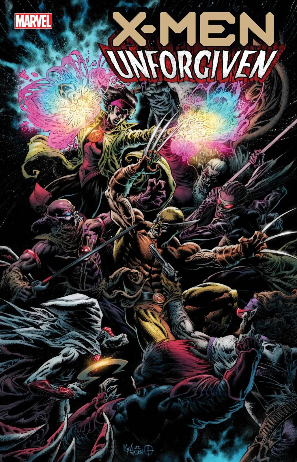 X-MEN UNFORGIVEN #1 (KYLE HOTZ MAIN COVER)(2023) COMIC BOOK ~ Marvel Comics NM