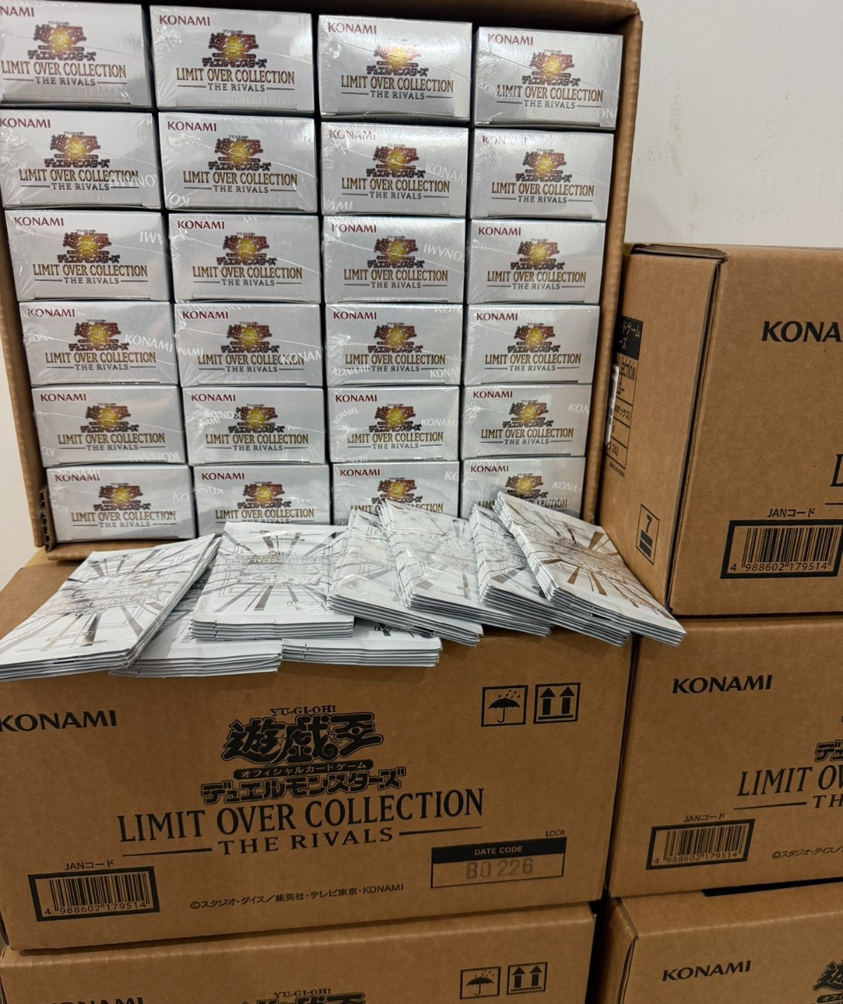 Asia edition Yu-Gi-Oh Japanese LIMIT OVER COLLECTION THE RIVALS Sealed Box Asia edition Yu-Gi-Oh Japanese LIMIT OVER COLLECTION THE RIVALS Sealed Box