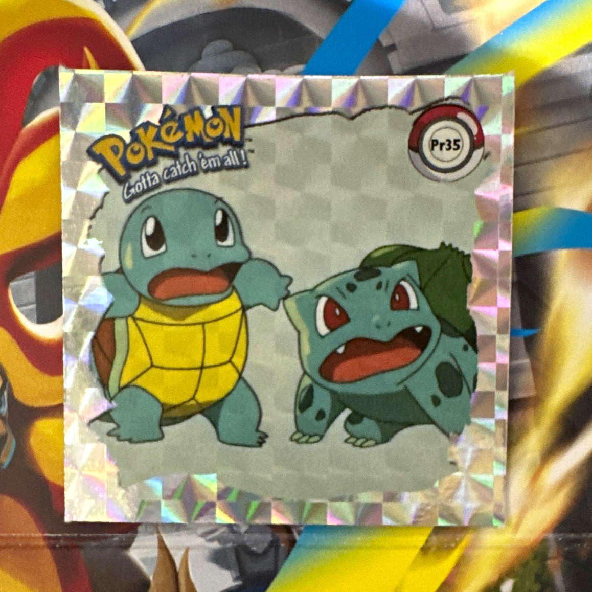 Artbox Pokémon Gotta Catch 'Em All Hologram Sticker Pr35 Squirtle Bulbasaur Artbox Pokémon Gotta Catch 'Em All Hologram Sticker Pr35 Squirtle Bulbasaur