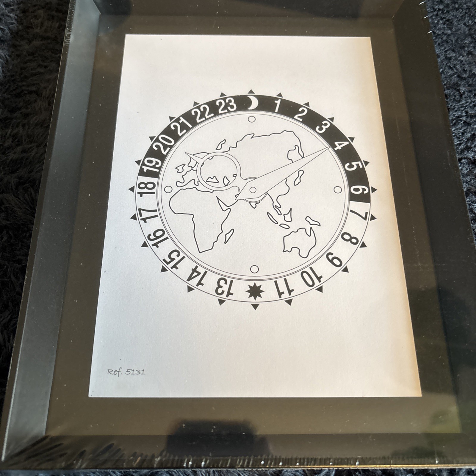 Patek Philippe Original Drawing Ref 5131 Patek Philippe Original Drawing Ref 5131