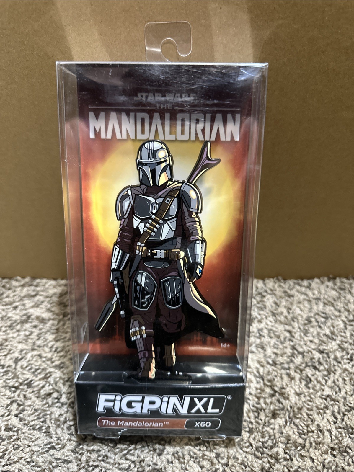 FIGPIN Mandalorian XL X60 Artist Proof AP FIGPIN Mandalorian XL X60 Artist Proof AP