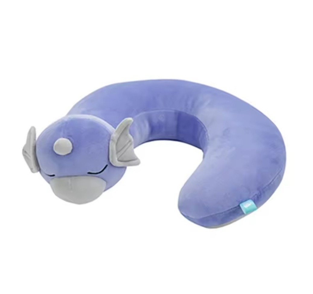 Dratini U Neck Pillow Plush for Sitting Airplane Airport Seats Pokemon Rare Toy Dratini U Neck Pillow Plush for Sitting Airplane Airport Seats Pokemon Rare Toy