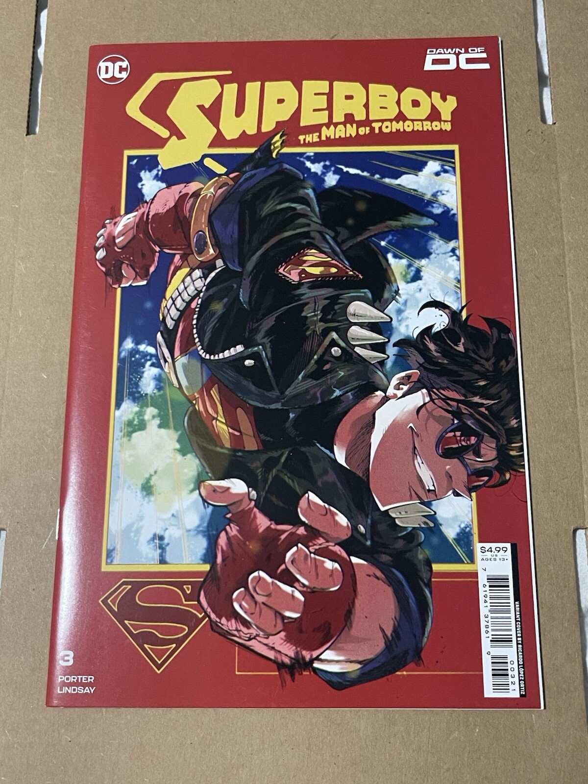 SUPERBOY MAN OF TOMORROW #3 ORTIZ VARIANT FIRST PRINT DC COMICS (2023) SUPERBOY MAN OF TOMORROW #3 ORTIZ VARIANT FIRST PRINT DC COMICS (2023)