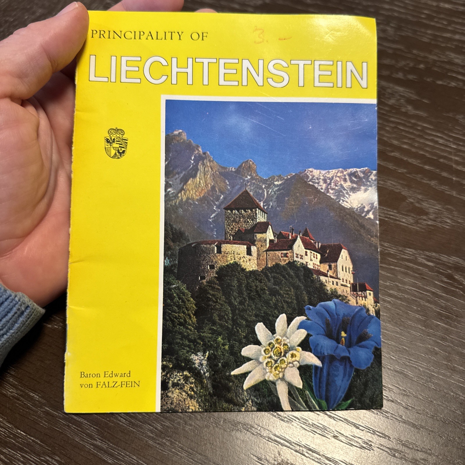 vintage tourist booklet Principality of Liechtenstein, potentially from 1960s. vintage tourist booklet Principality of Liechtenstein, potentially from 1960s.