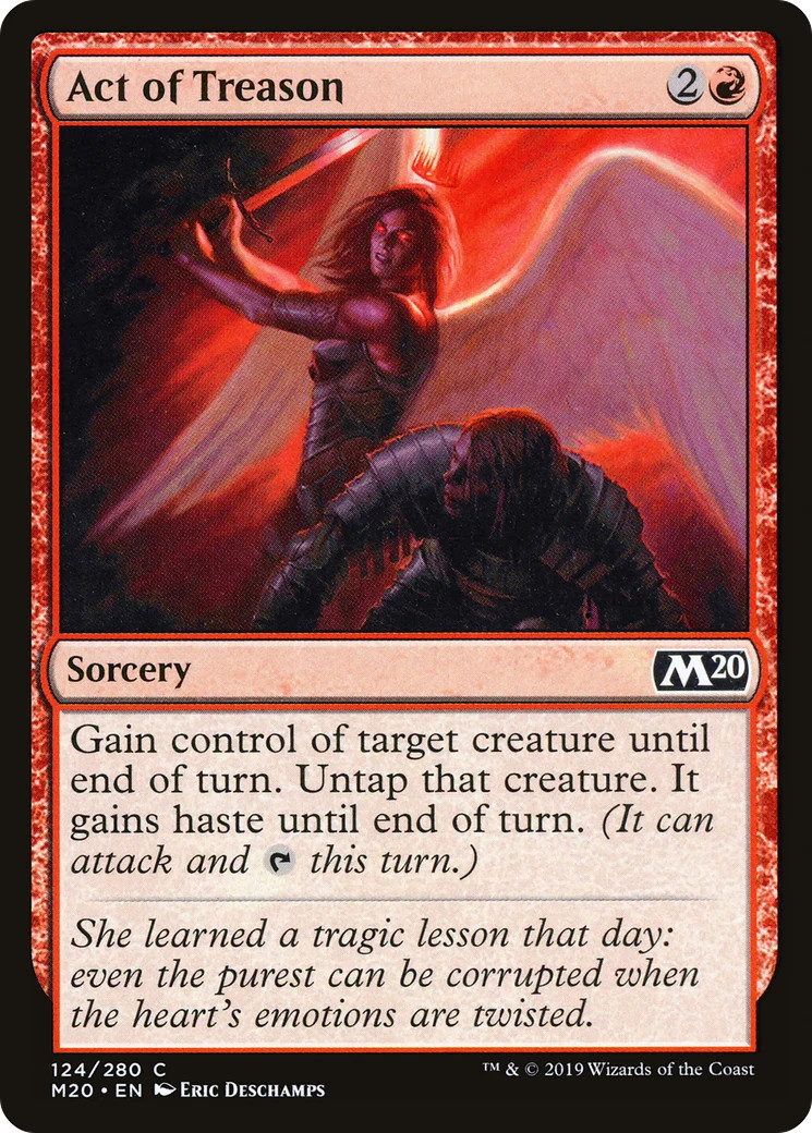 Act of Treason [Core Set 2020] Magic MTG