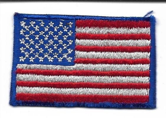 Vintage BSA USA Flag patch