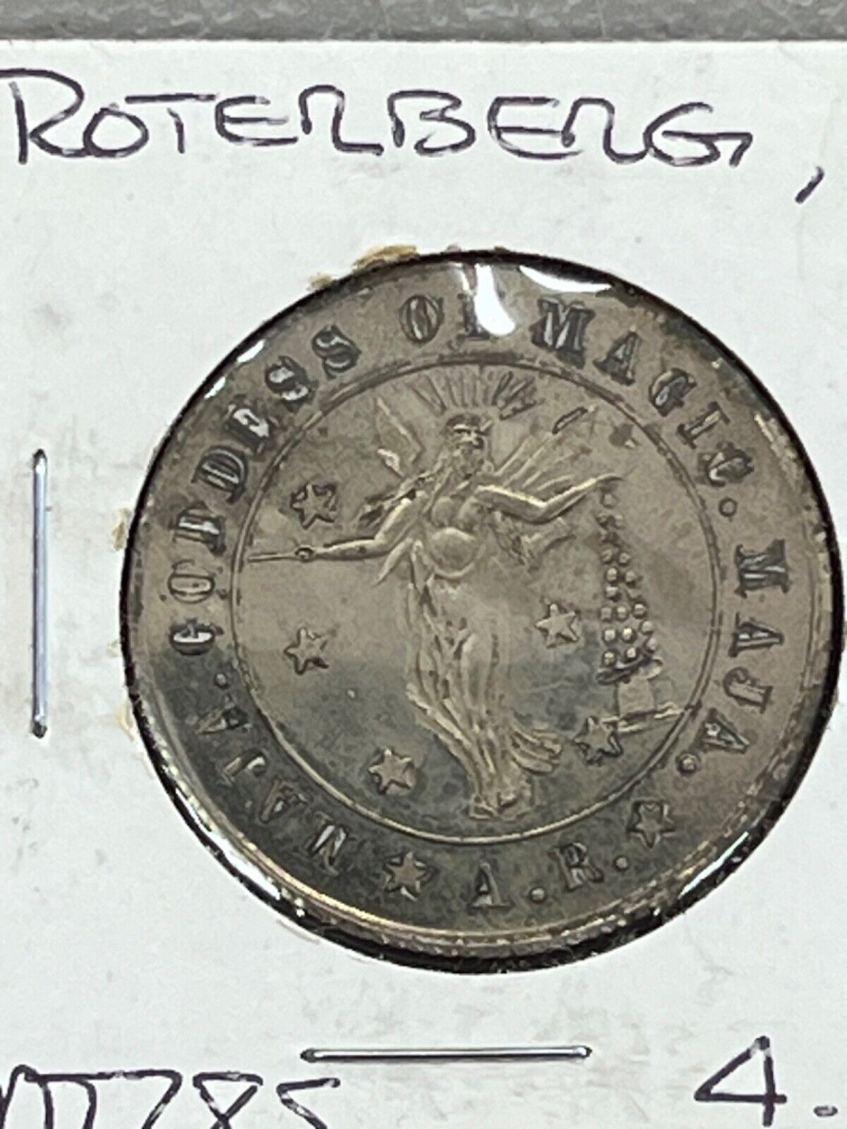 Roterberg  coin - used condition- rare