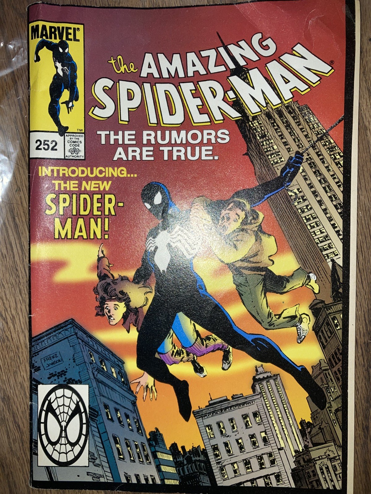 Marvel Comics 2000 #252 The Amazing Spider-Man The Rumors are True