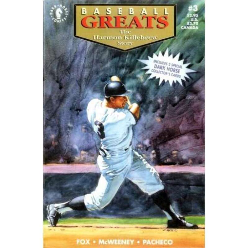 Baseball Greats #3 in Near Mint minus condition. Dark Horse comics [a}