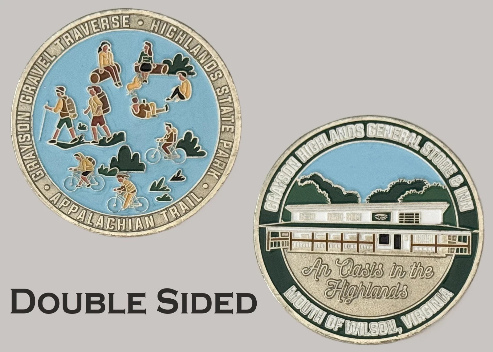 Grayson Highlands State Park Appalachian Trail Challenge Coin J#26 Grayson Highlands State Park Appalachian Trail Challenge Coin J#26