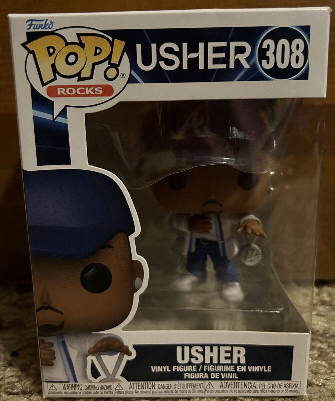 Usher Funko Pop Vinyl Figure - Pop Rocks #308