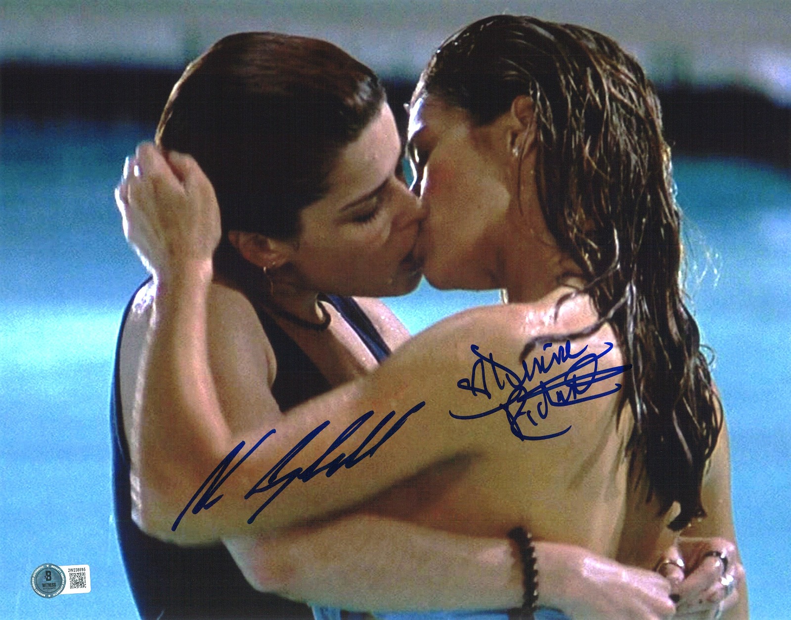 DENISE RICHARDS NEVE CAMPBELL SIGNED AUTOGRAPH WILD THINGS 11X14 PHOTO BECKETT