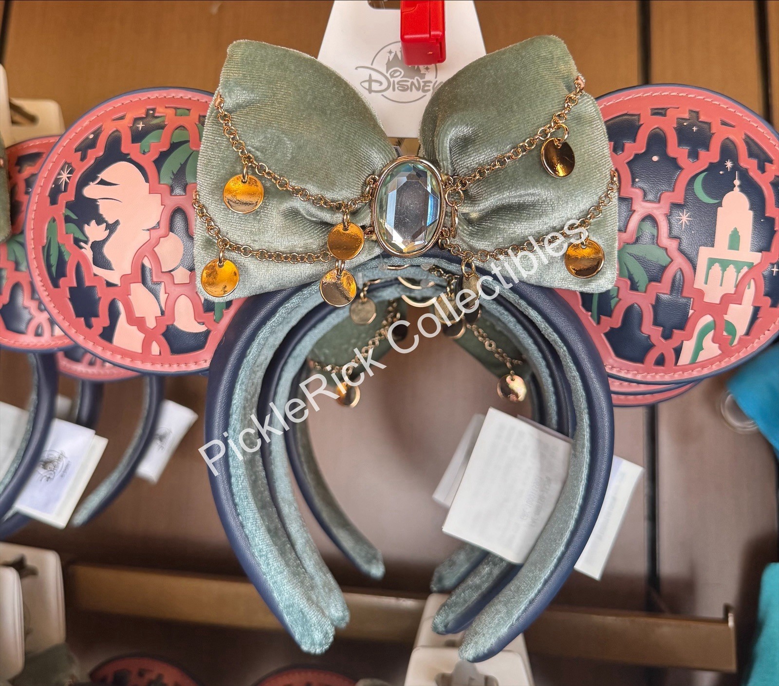 Disney Parks Headband Ears 2026 Epcot Princess Jasmine Morocco Aladdin NWT Disney Parks Headband Ears 2026 Epcot Princess Jasmine Morocco Aladdin NWT