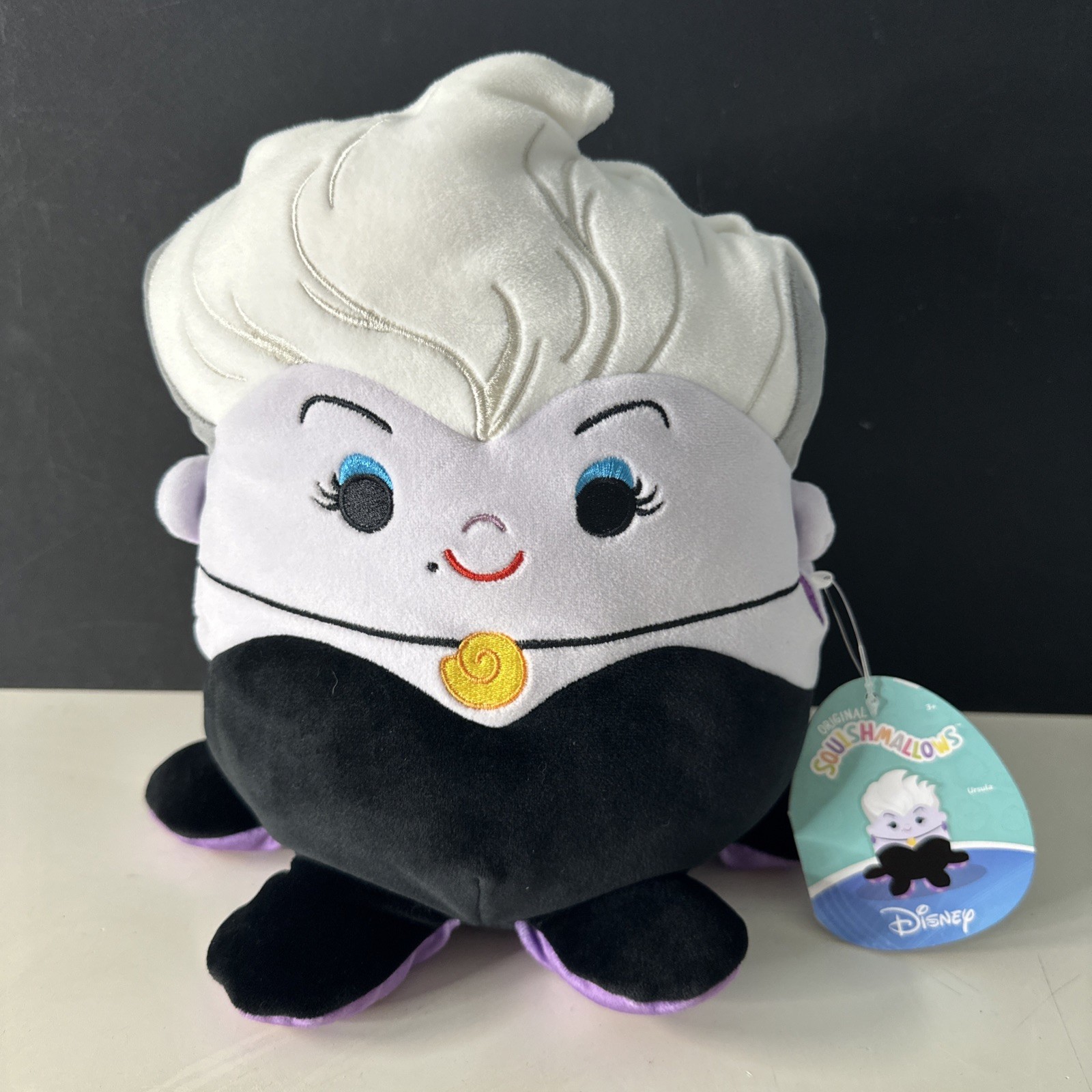Disney Ursula Squishmallows 10" the Little Mermaid Villain Collectible Disney Ursula Squishmallows 10" the Little Mermaid Villain Collectible
