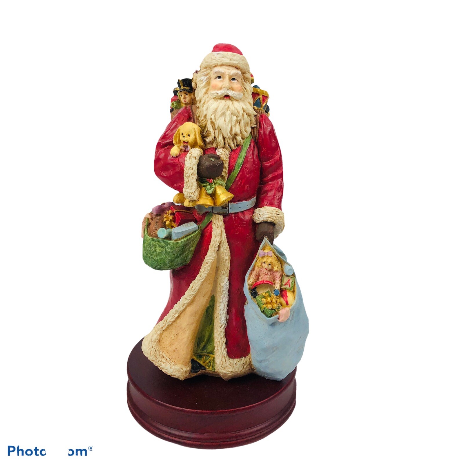 Unbranded Santa Claus Music Box Plays “Have Yourself A Merry Little