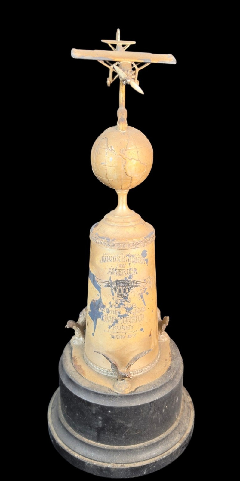 1936 Junior Birdmen Of America Trophy Rare 1936 Junior Birdmen Of America Trophy Rare