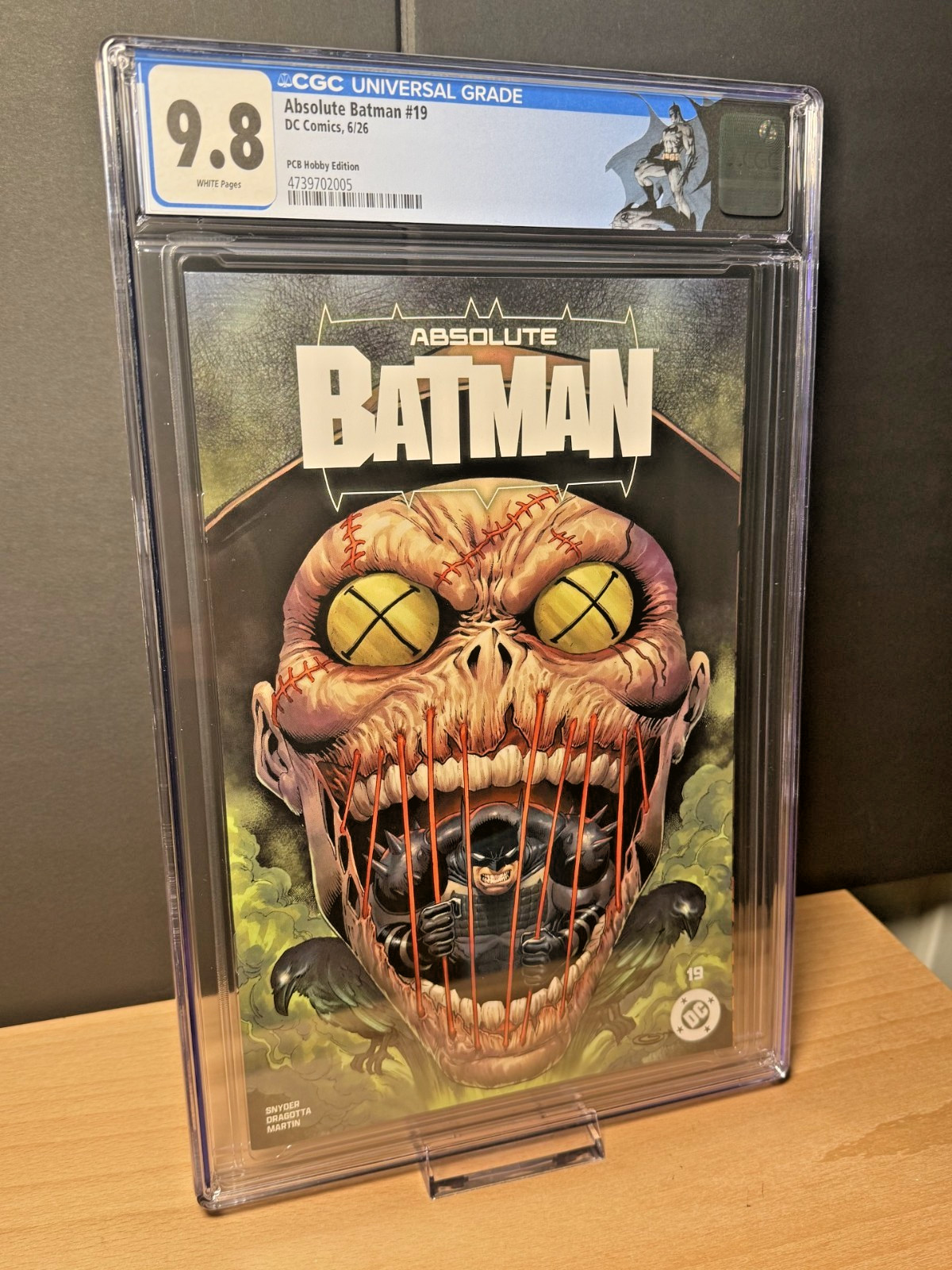 🦇Absolute Batman #19 CGC 9.8 SS Sajad Shah PCB Hobby Variant🦇 🦇Absolute Batman #19 CGC 9.8 SS Sajad Shah PCB Hobby Variant🦇