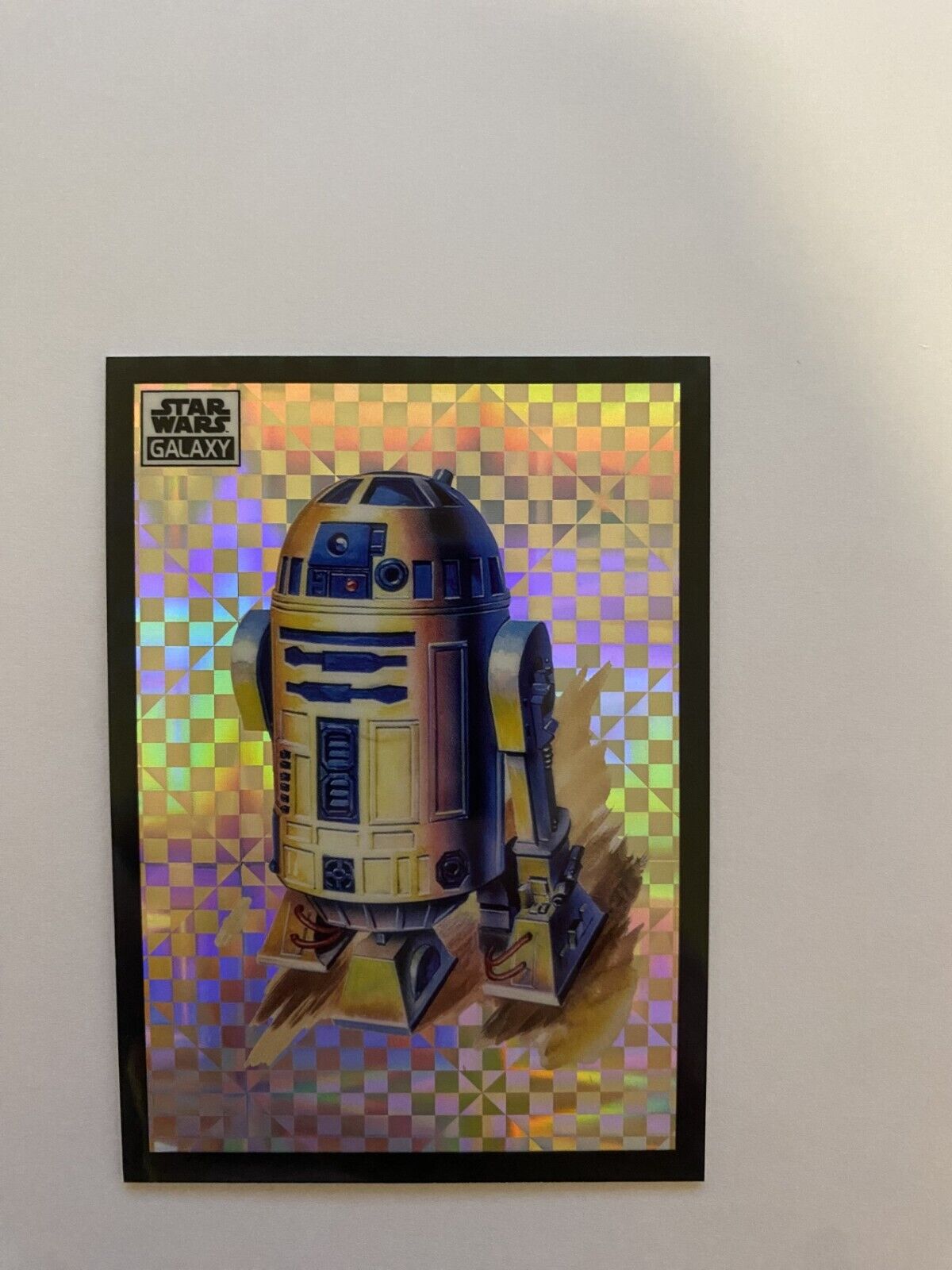 2022 Topps Chrome Star Wars Galaxy R2-D2 #2 X-Fractor -The one and ONLY #2/10