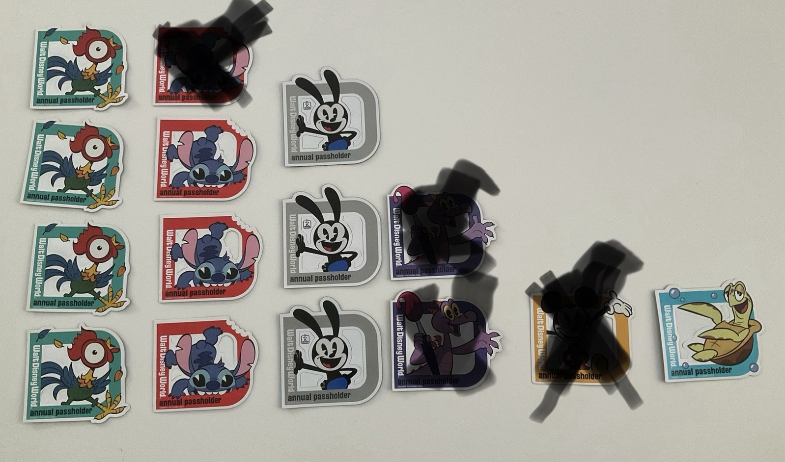 ** Authentic Walt Disney World Annual Passholder Magnets - $20 EACH ** ** Authentic Walt Disney World Annual Passholder Magnets - $20 EACH **