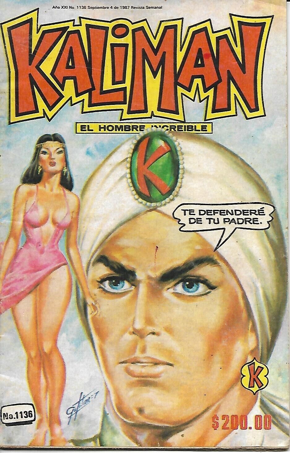 Kaliman El Hombre Increible #1136 - Septiembre 4, 1987