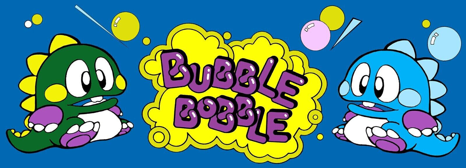 Bubble Bobble (A) Arcade Marquee/Sign (26