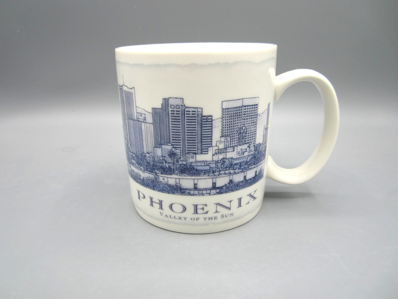 Starbucks White & Black Phoenix Architecture Series Coffee Mug 18 oz 2006 (116) Starbucks White & Black Phoenix Architecture Series Coffee Mug 18 oz 2006 (116)