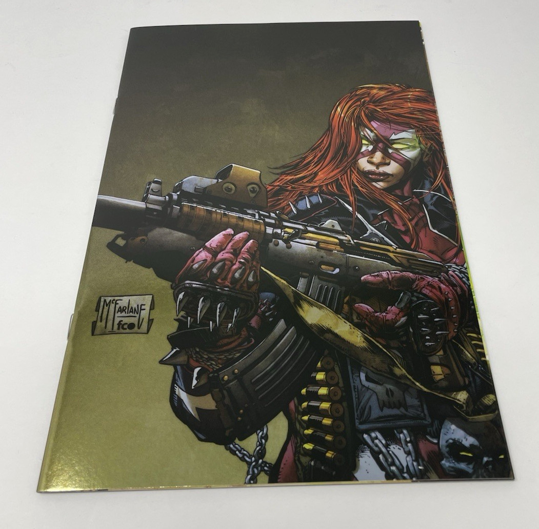 She Spawn #1 1:100 Incentive Variant Cover Todd McFarlane Foil Image Comics 2026 She Spawn #1 1:100 Incentive Variant Cover Todd McFarlane Foil Image Comics 2026