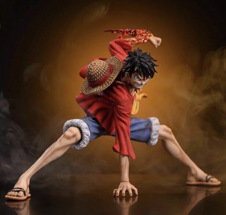 25cm One Piece Luffy Battle Style Action Figure - Anime Collectible & Gift