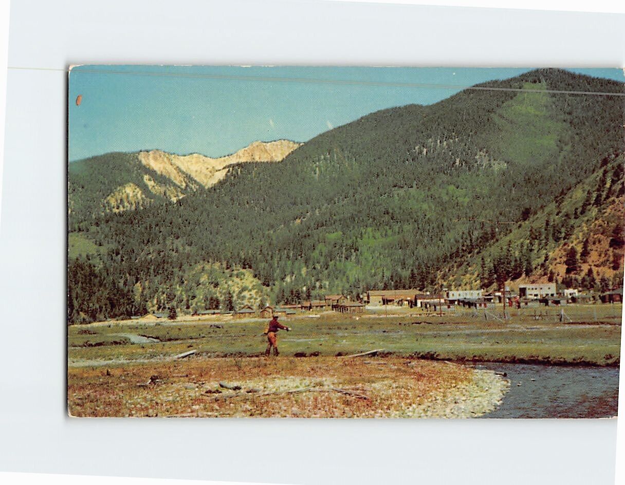 Postcard Mountain Range Red River New Mexico USA