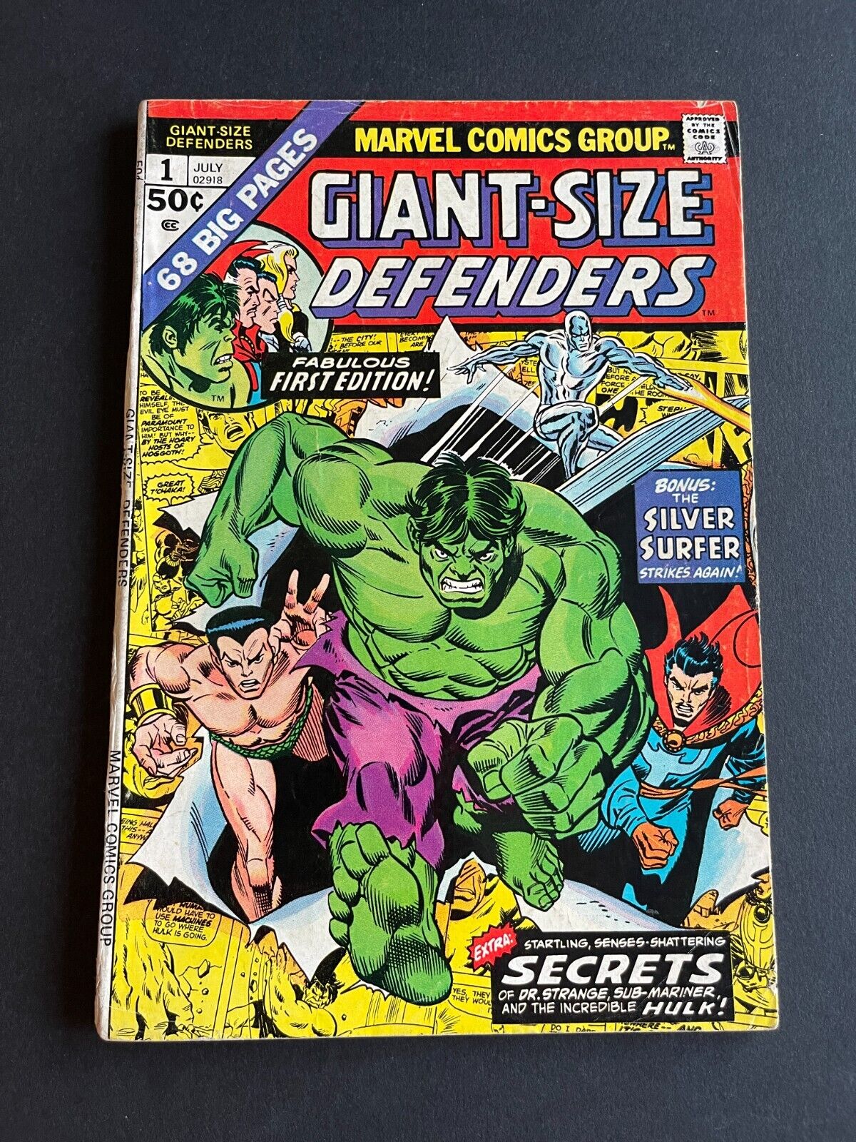 Giant-Size Dr. Defenders - #1 - Way They Were (Marvel, 1974) Fine