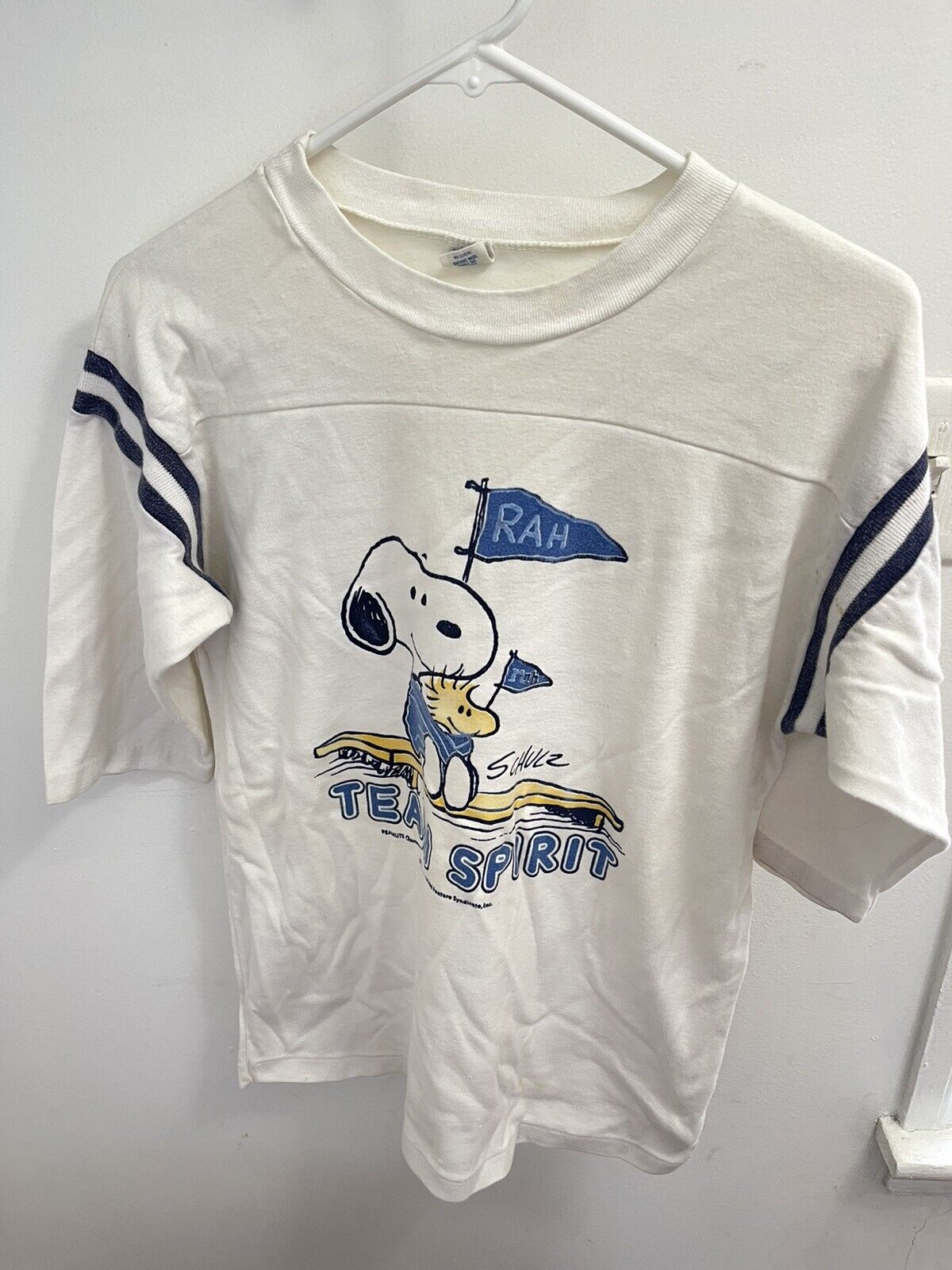 vintage 1958, 1965 Artex team spirit snoopy shirt Single Stitch Medium