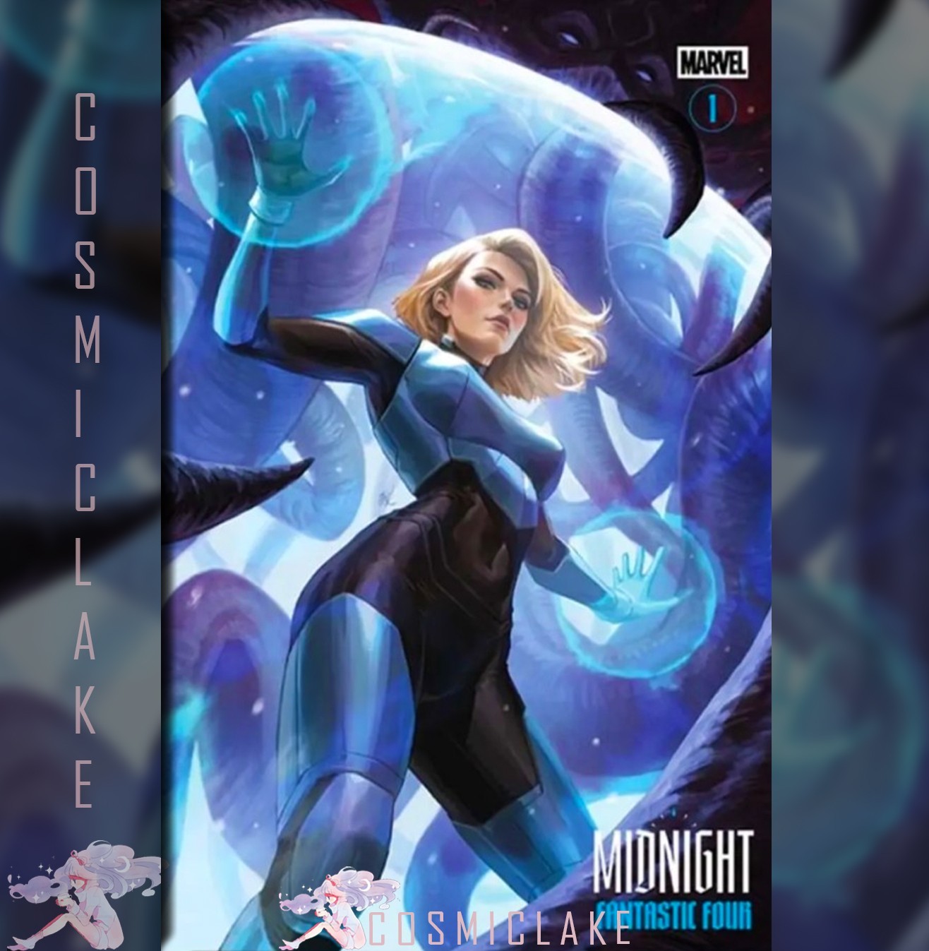 Midnight Fantastic Four #1 Ejikure Exclusive Variant Presale 10/7☆