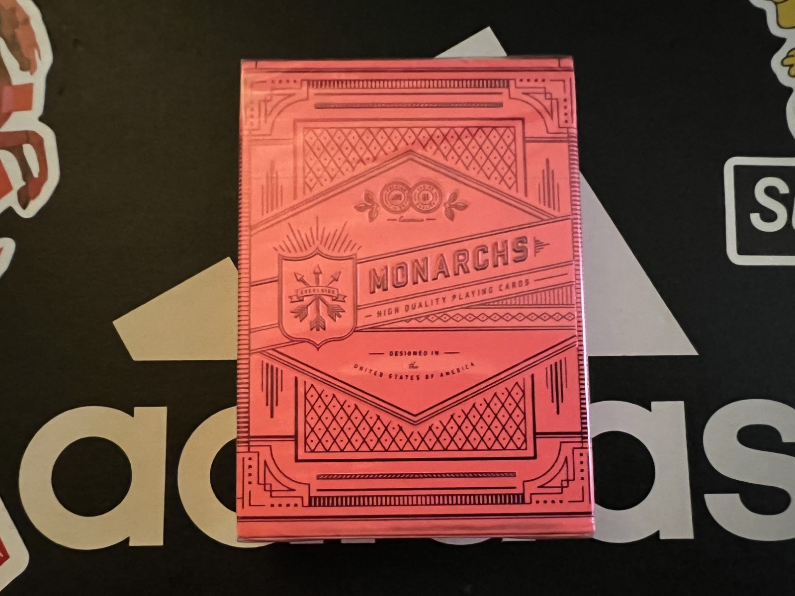 Theory 11 Monarchs Summer (Pink) Edition playing cards - Sold Out/RARE