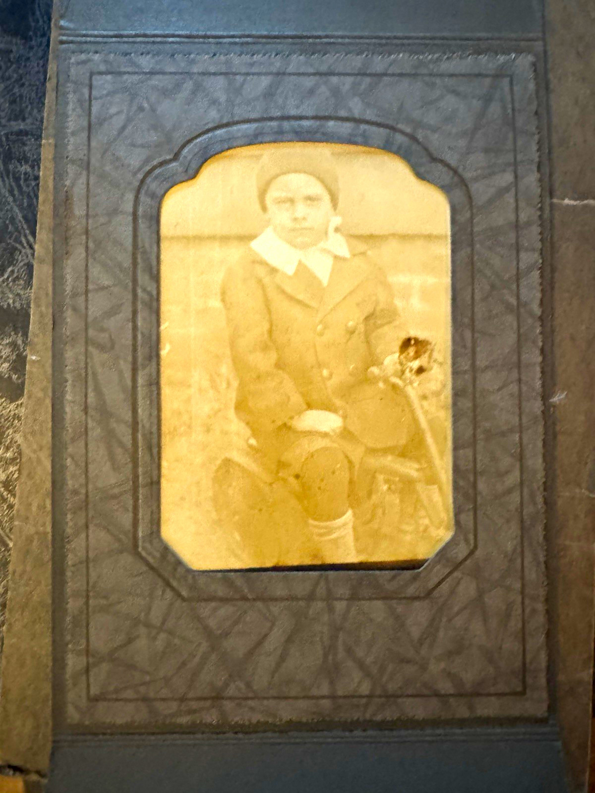 Original Sepia Portrait Cabinet Card Photo Woman Antique 1850-1899 Unframed