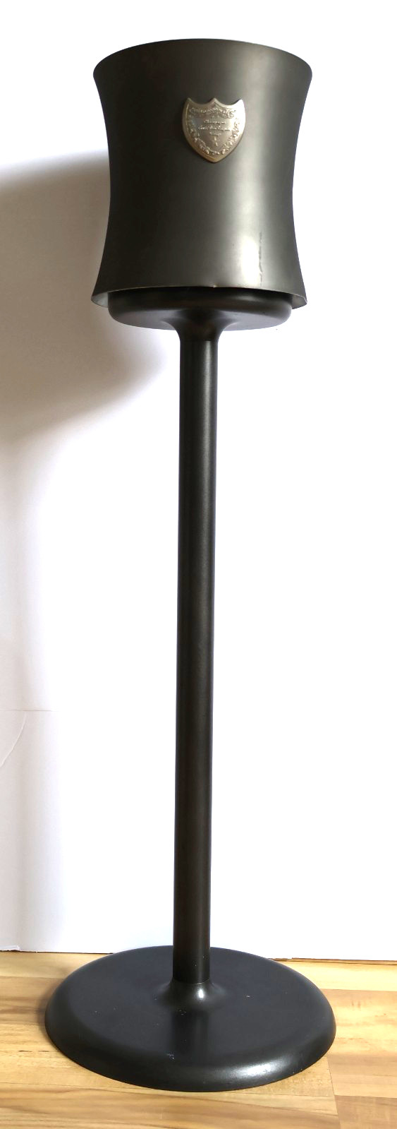 Dom Perignon Martin Szekely Pewter Champagne Cooler Floor Stand 34.25" Rare