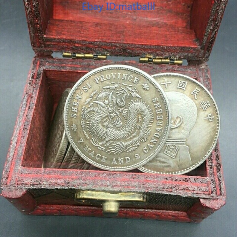 27pcs Random Dragon Dollar w/Box Collectible Modern Craft 27pcs Random Dragon Dollar w/Box Collectible Modern Craft