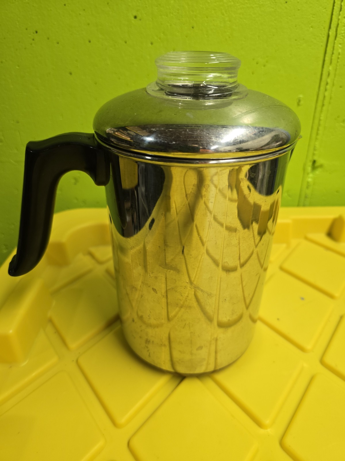 Vintage Revere Percolator Coffee Pot Stovetop Vintage Revere Percolator Coffee Pot Stovetop