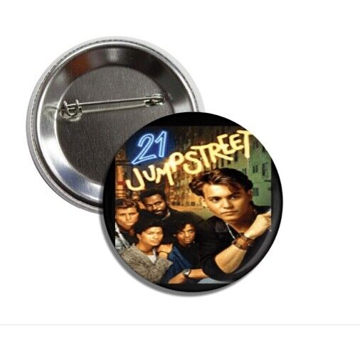 21 Jumpstreet - Johnny Depp - 1 inch Button Pin
