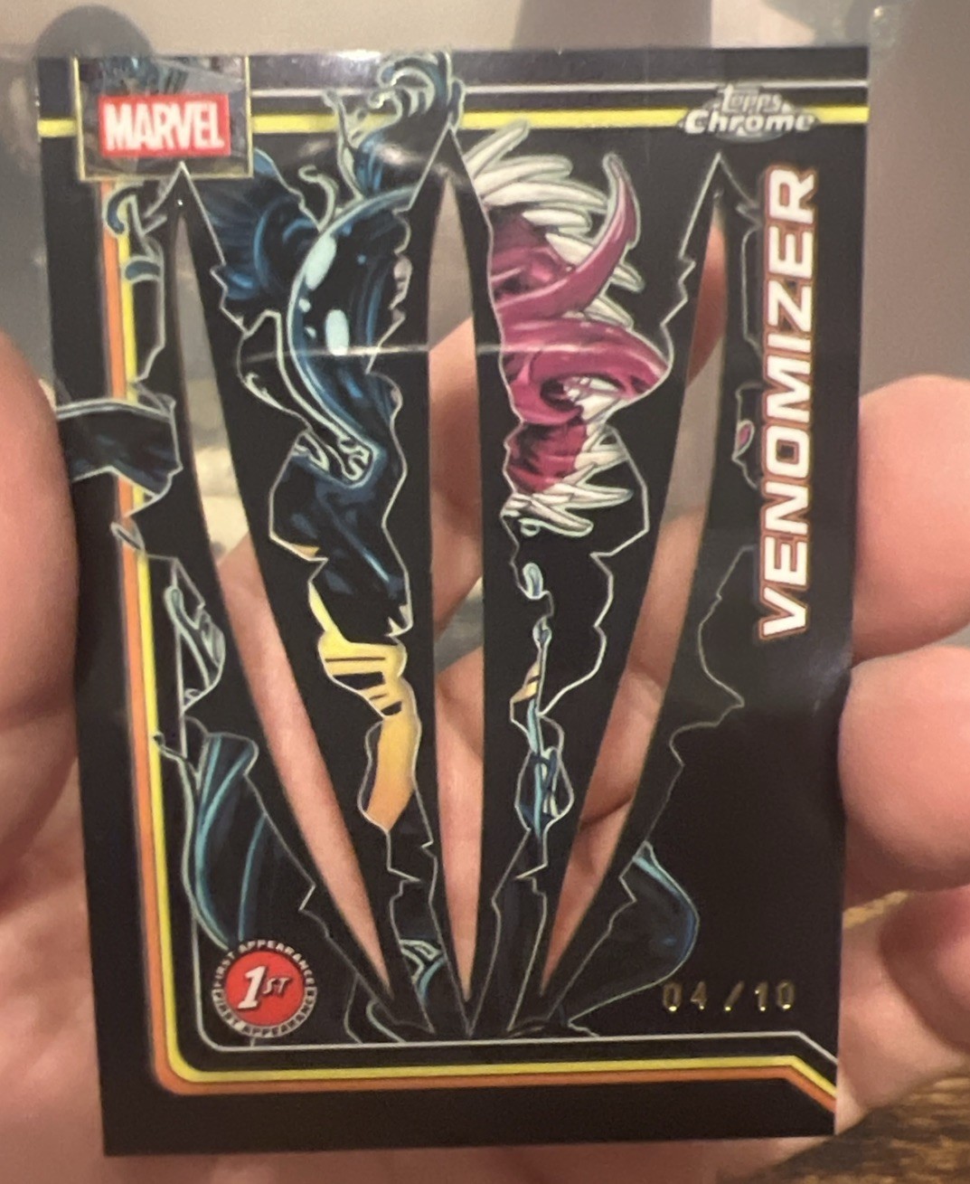 🤩🔥2026 Topps Chrome Marvel Comics Venomizer, Wolverine Clawed, Case Hit🔥 4/10 🤩🔥2026 Topps Chrome Marvel Comics Venomizer, Wolverine Clawed, Case Hit🔥 4/10