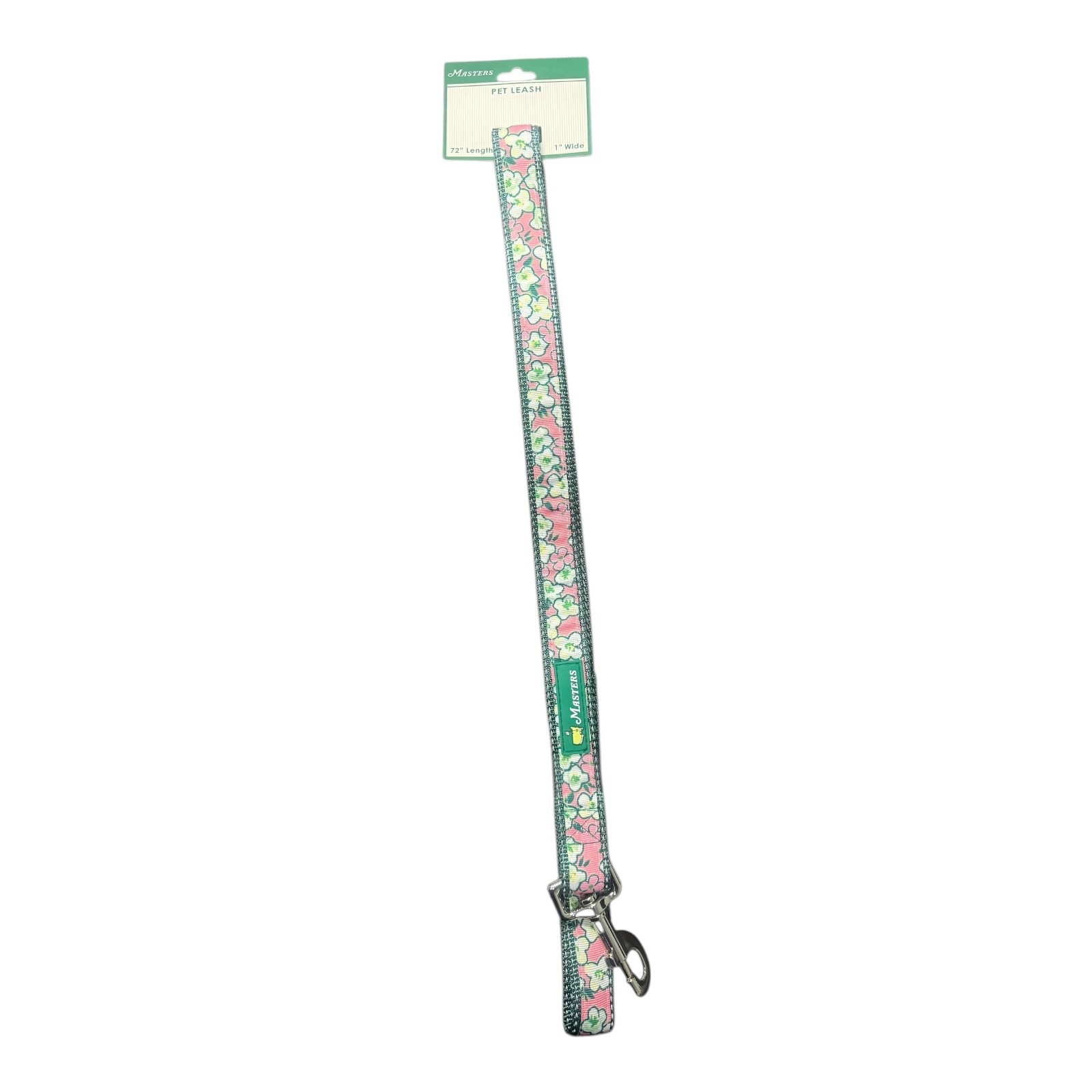 2026 Masters Floral Green And Pink Pet Leash 72” length 1” wide Amazing Product 2026 Masters Floral Green And Pink Pet Leash 72” length 1” wide Amazing Product
