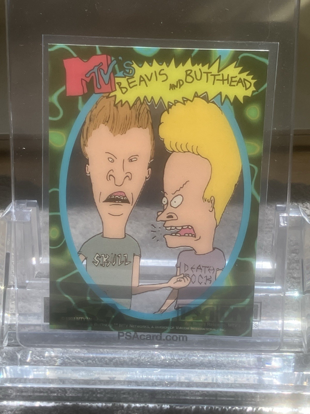MINT - 1993 Wizard Magazine MTVs BEAVIS AND BUTT-HEAD Insert Acetate Rookie