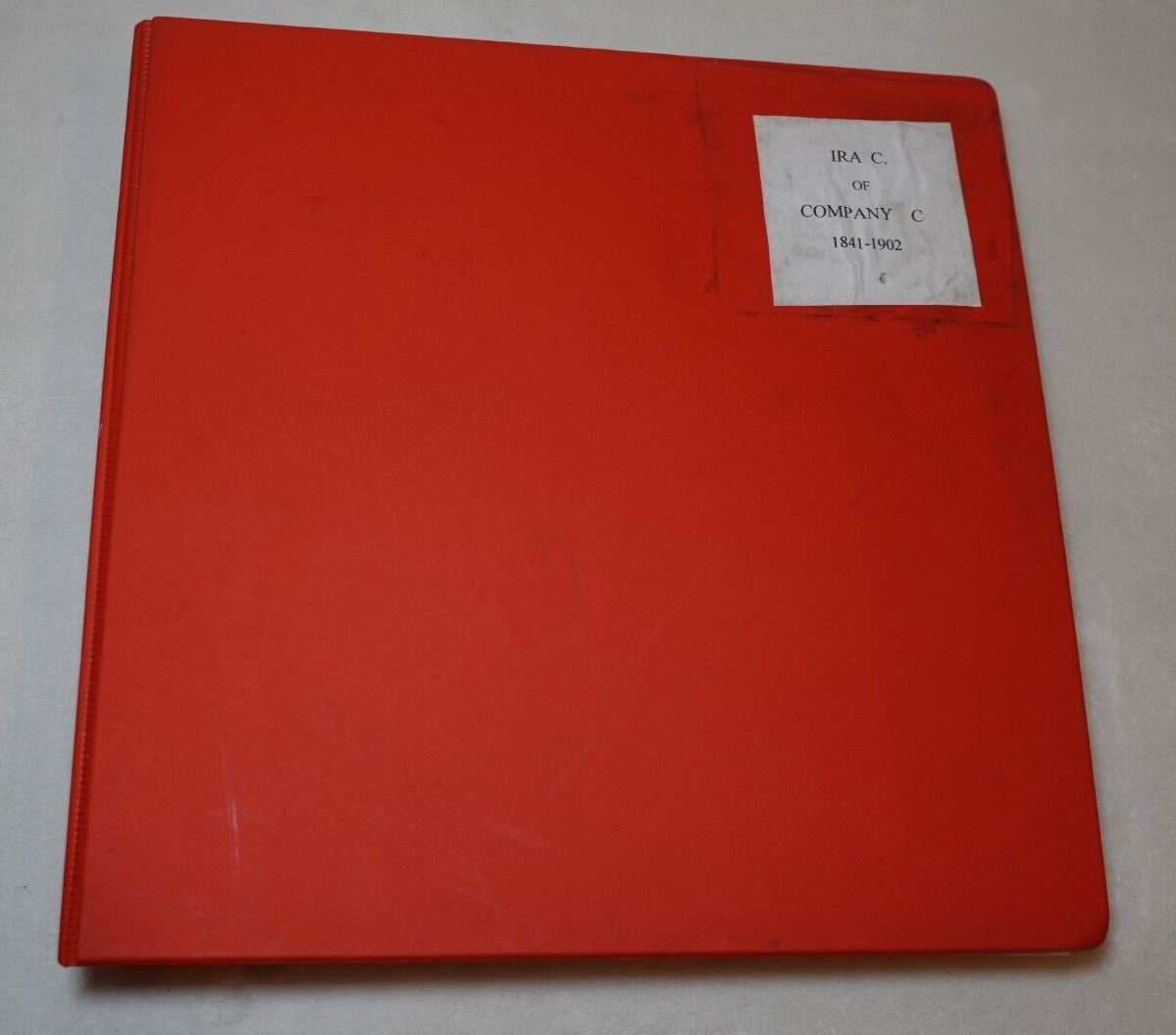 Ira C of Company C New Hampshire Civil War Soldier Self-Published Book in Binder Ira C of Company C New Hampshire Civil War Soldier Self-Published Book in Binder